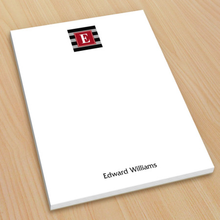 Monogram Note Pad 5 - Small