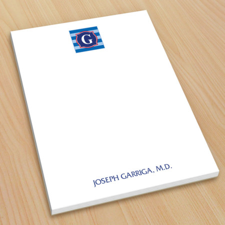 Monogram Note Pad 7 - Small