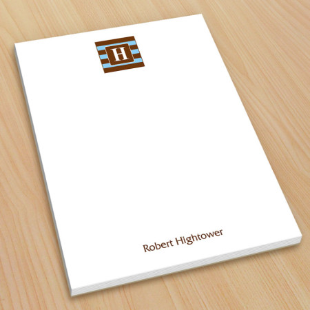 Monogram Note Pad 8 - Small