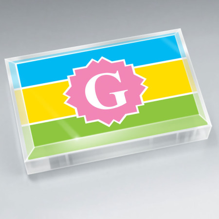 Monogram Paperweight 1