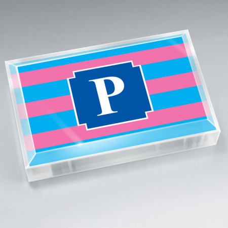 Monogram Paperweight 13