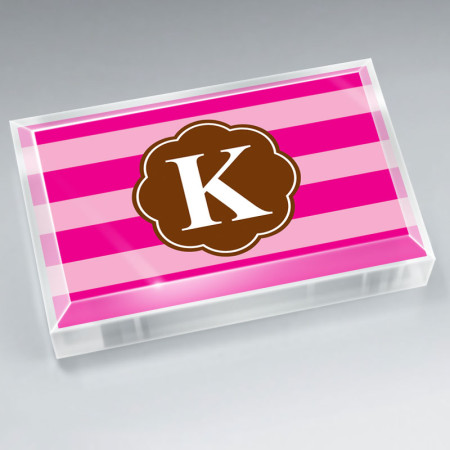 Monogram Paperweight 18