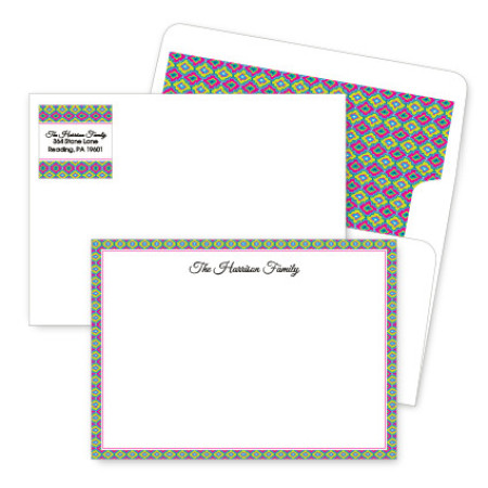 Moroccan 2 Artistic Correspondence Card Ensembles