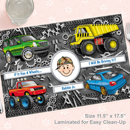 Motorhead Caricature Placemat