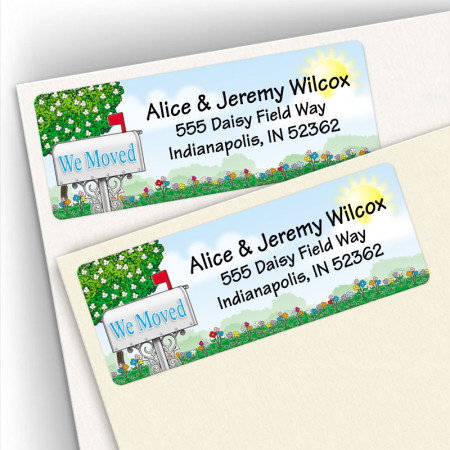 Moving Big Home Address Labels