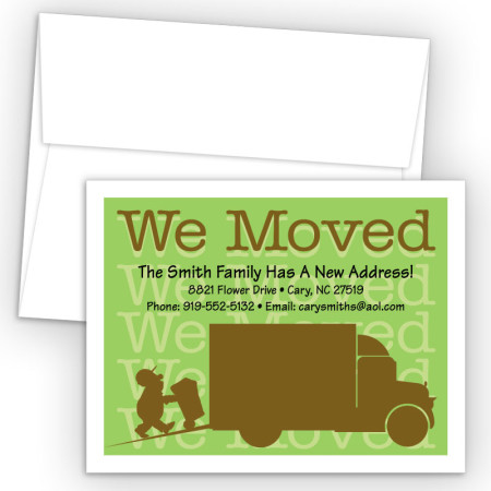 Moving Man Moving Card