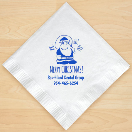 Personalized Christmas Lunch-Dinner Napkins