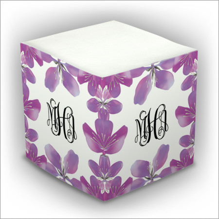 Personalized Self Stick Memo Cubes - Style 17