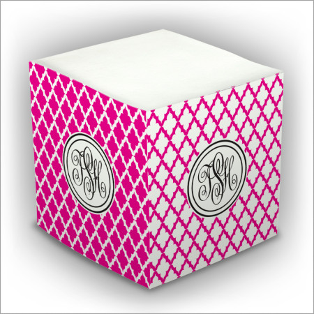Personalized Self Stick Memo Cubes - Style 20
