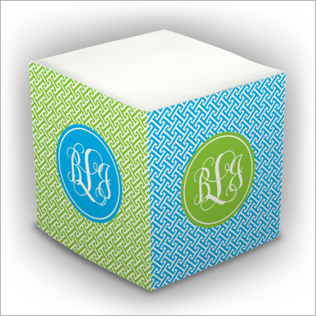 Personalized Self Stick Memo Cubes - Style 22