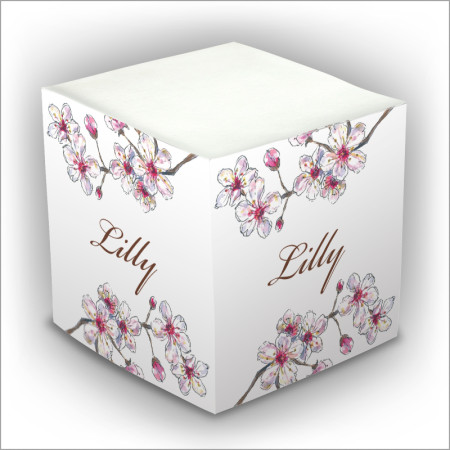 Personalized Self Stick Memo Cubes - Style 26