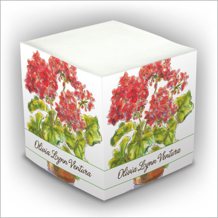 Personalized Self Stick Memo Cubes - Style 27
