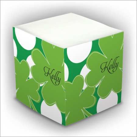 Personalized Self Stick Memo Cubes - Style 2