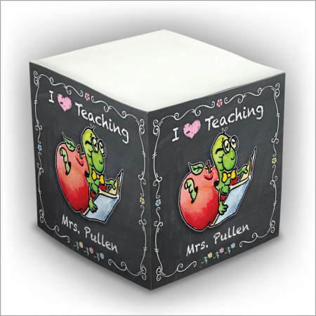 Personalized Self Stick Memo Cubes - Style 30