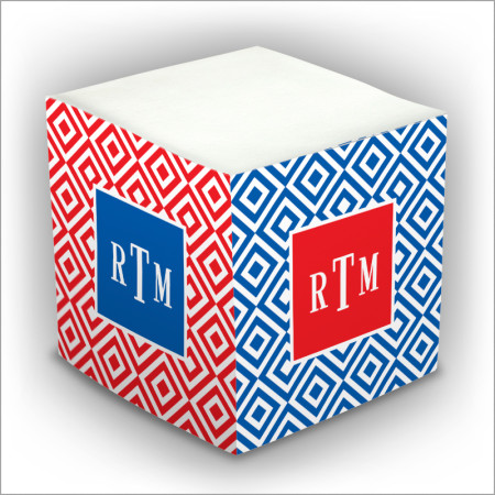 Personalized Self Stick Memo Cubes - Style 35