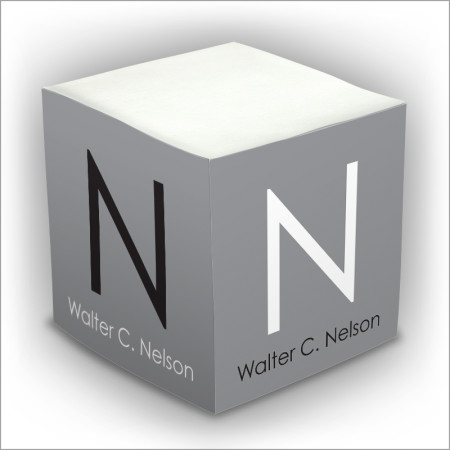 Personalized Self Stick Memo Cubes - Style 36