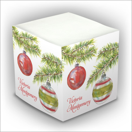 Personalized Self Stick Memo Cubes - Style 37
