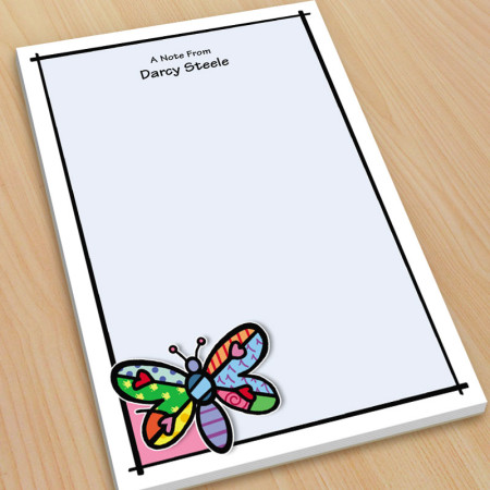 Pop Art Dragonfly Large Note Pads