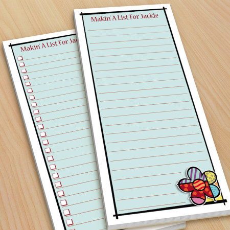 Pop Art Flower To-Do Pads