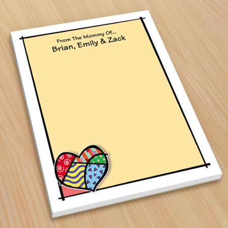 Pop Art Heart Small Note Pads
