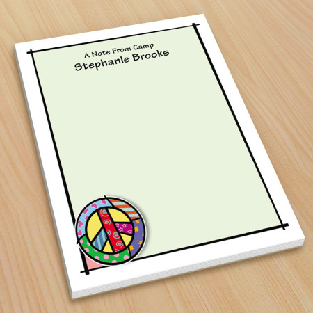 Pop Art Peace Small Note Pads