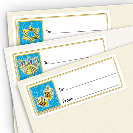 Hanukkah Gift Labels