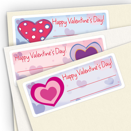 Valentines Day Labels