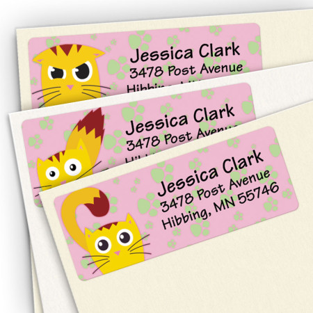 Kitty Attitudes Address Label Assortment Pack