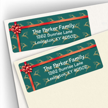 Reindeer Address Labels