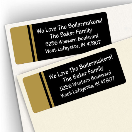 School Colors 1 Address Labels