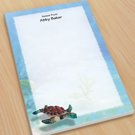 Sea Turtle Large Note Pads