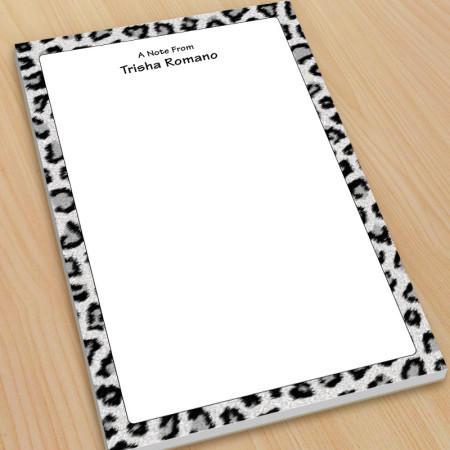 Snow Leopard Large Note Pads