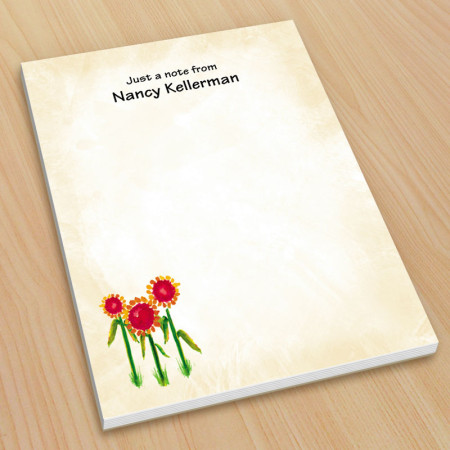 Sunflowers Watercolor Small Note Pads