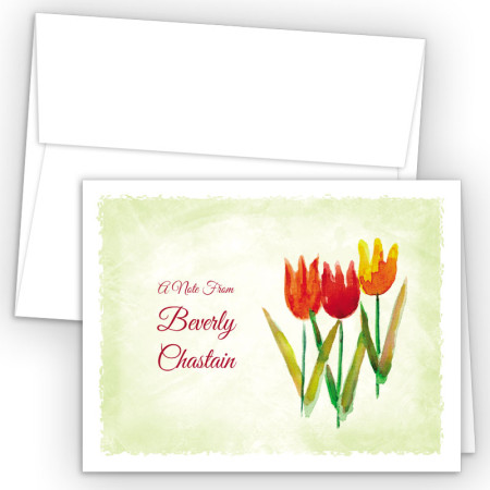 Tulips Note Card
