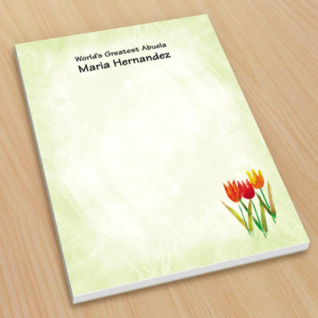 Tulips Watercolor Small Note Pads