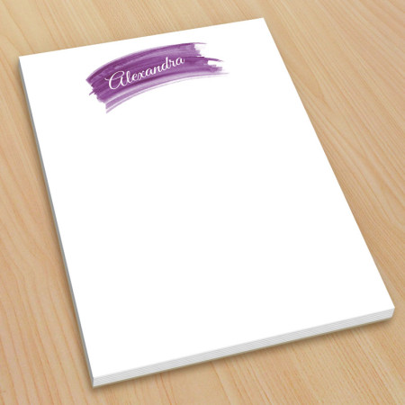 Violet Watercolor Small Note Pads