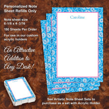 Paisley 2 Note Sheet Refill