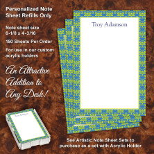 Palace Motif Note Sheet Refill