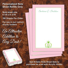 Pineapple Note Sheet Refill