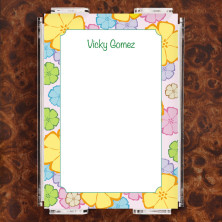 Daisy Flowers Note Sheet Set