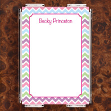 Chevron Note Sheet Set