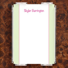 Wavey Green Note Sheet Set
