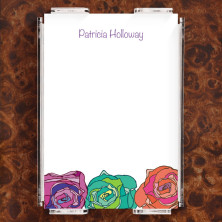 Colorsplash Roses Note Sheet Set