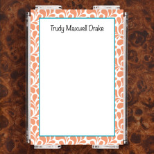 Paisley Shapes Note Sheet Set