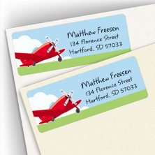 Airplane Address Labels