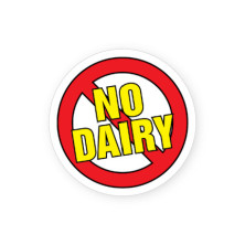 No Dairy Labels for Allergies