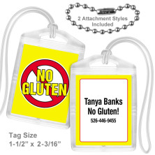 Allergy Gluten Mini Tag