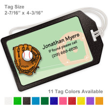 Baseball Bag Tag
