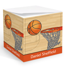 Basketball Memo Cube