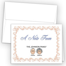 Beginnings Foldover Family Note Card